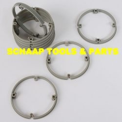 Inbouwdoos verhogingsrand kunststof nivelleerhoogte 6 mm type H6 | 7129.120